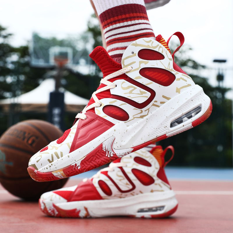 2025 new High-quality Cushion Men Non-slip Basketball Boot Brand Design Sneakers Trendy Walking Shoes Male Footwear 00ea