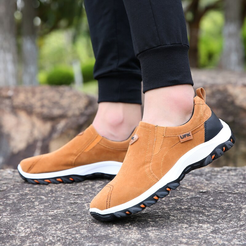 Men Shoes Outdoor Sneakers Walking Shoes Comfortable Shoes For Male Footwear Climbing Hiking Shoes For Men 408