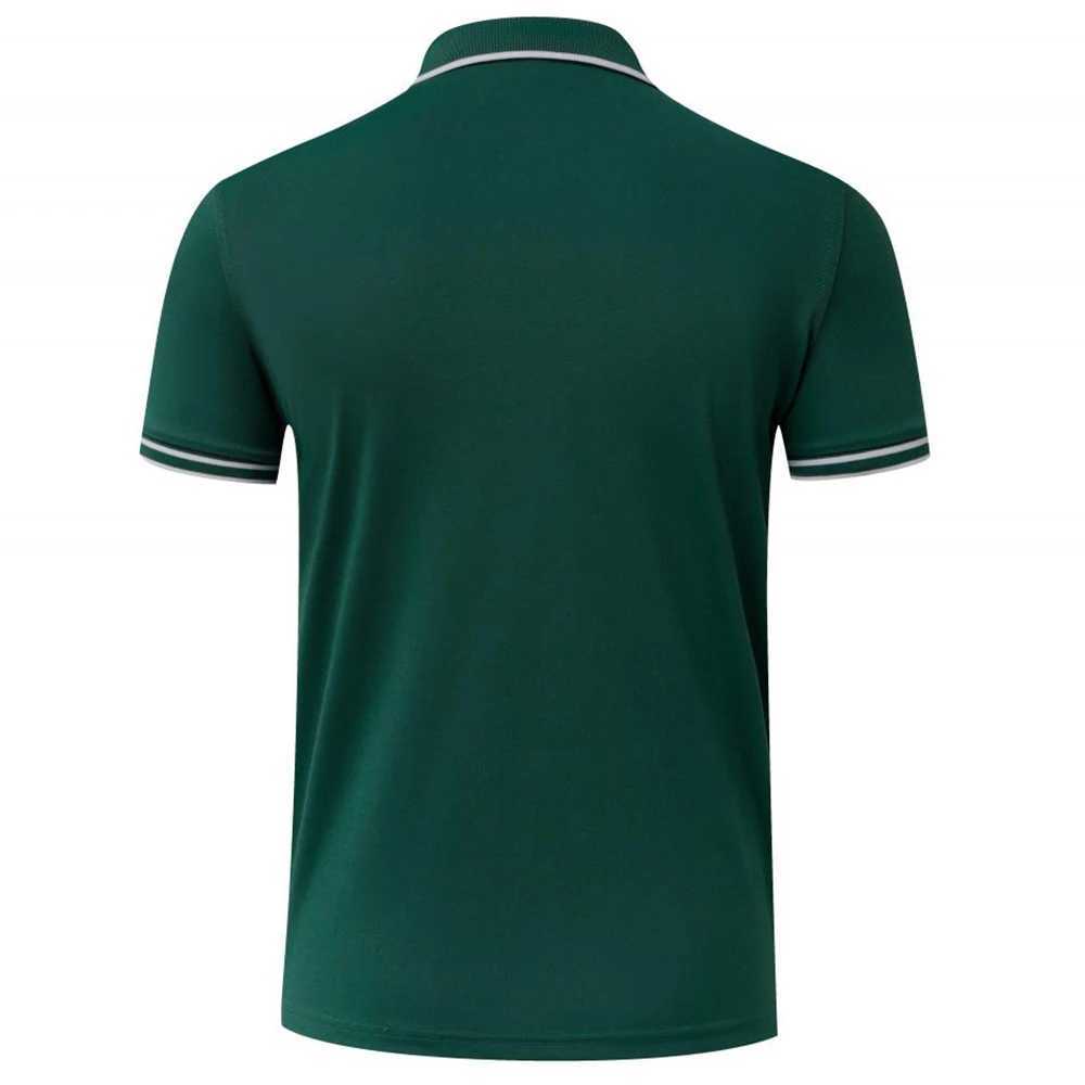 High Quality Business Stripe Polo T Shirt Men Bulk Wholesale Fashion Comfort Colors Collar T Shirt Chemise Polo T-shirt For MenX240920