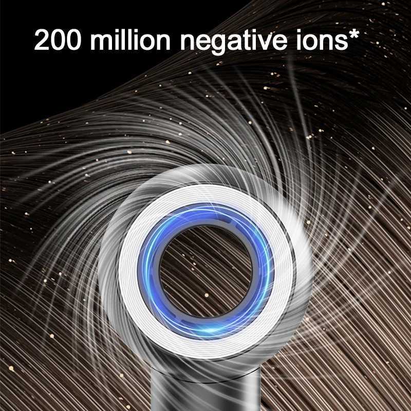 Electric Hair Dryer Professional Hair Dryer with Nozzle for Dyson Negative Ionic High Speed Blow Dryer hair styling appliancesPH3U