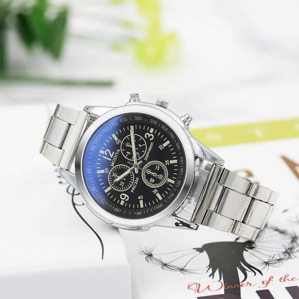 Stainless Steel Sport Quartz Hour Wrist Analog Watch Man Watch Quartz Watch Alloy Quartz Watch reloj hombre montre hommeX240920