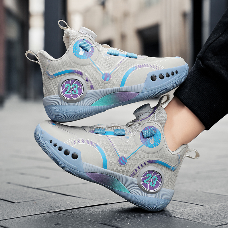 Basketball Shoes Children 2024 Large Size To 47 Classic Retro Gym Waterproof Fashion Breathable Non-Slip Basketball Sneaker