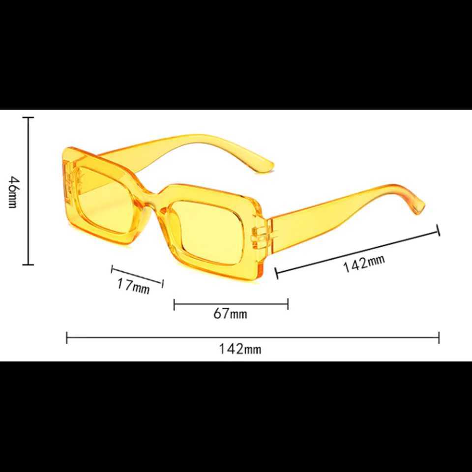 Womens Sunglasses 2024 Fashion Vintage Rectangle Frame Purple Pink Square Glasses Girls Sun Glasses Ladies Eyewear UV400X240920