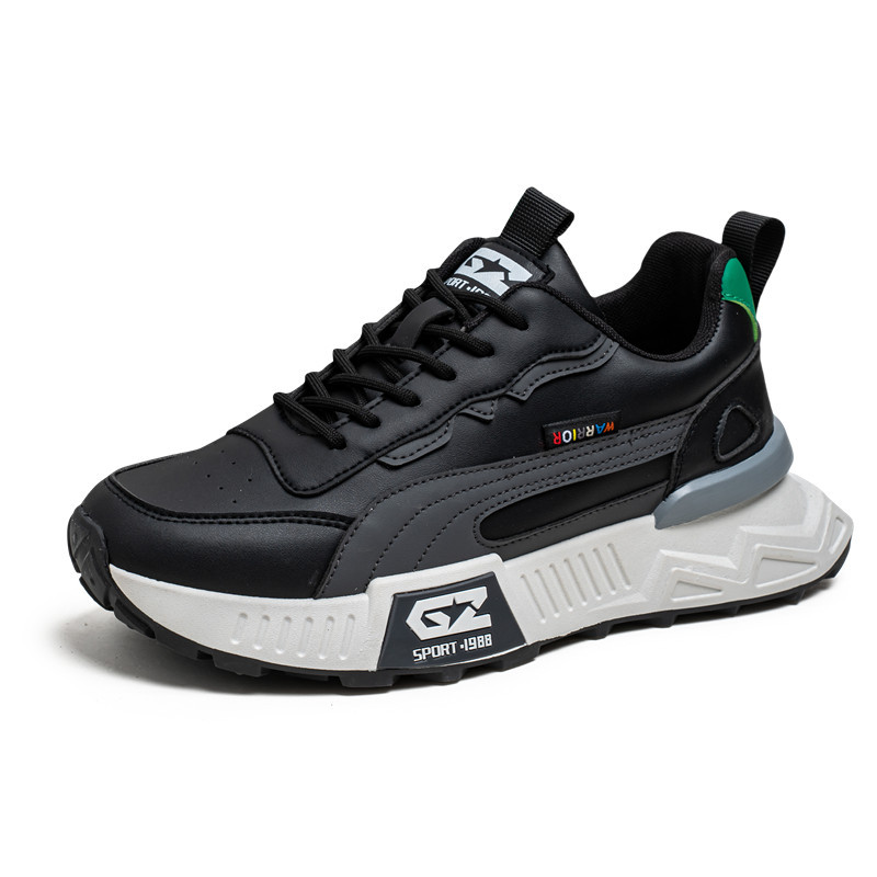 Thick soled height increasing casual sports dad shoes Men's Wear resistant and Anti slip Autumn New Breathable Men's Shoes