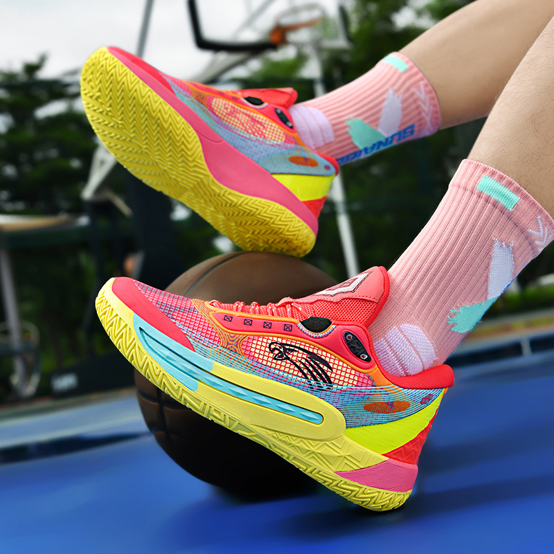 2023 New Men Streetball Basketball Shoes Culture Sneakers Wear Resistant Non Slip Training Athletic Sneakers Male Basket Boots