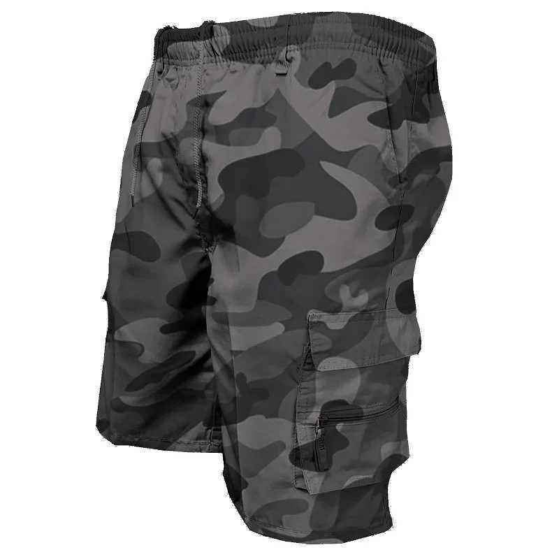 Fashion Mens Military Cargo Shorts Mens Tactical Pants Casual Big Pocket Sports Slacks Cargo Panels Trousers Plus Size for MaleX240921