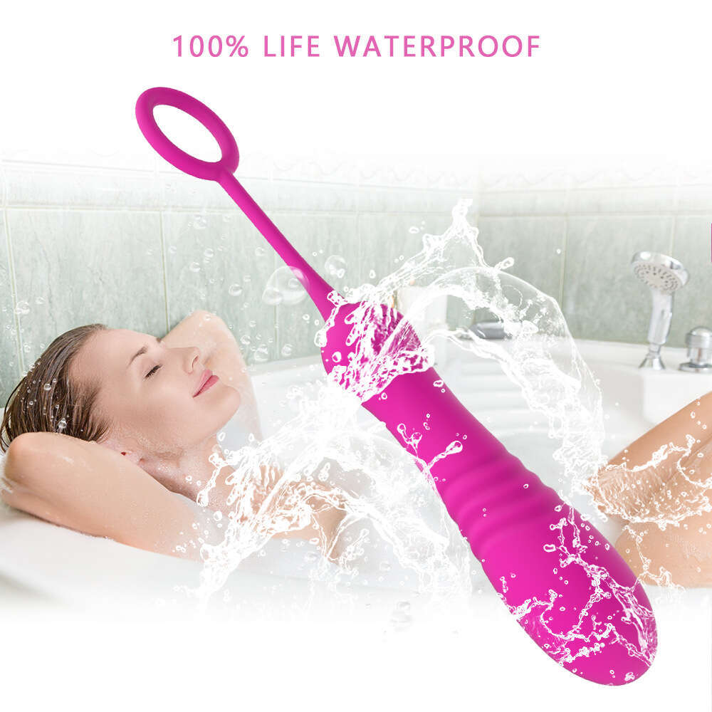 Telescopic egg vibrator for women, female pussy vibration egg sex toy