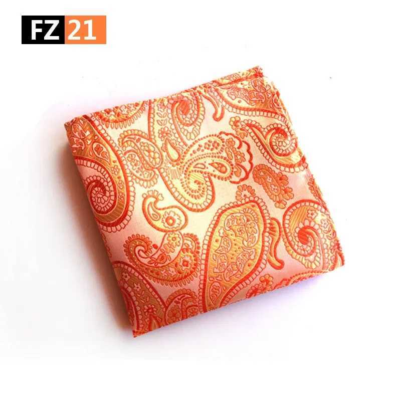 Classic Paisley Floral Anchor Handkerchief Silk Satin Mens Hanky Fashion Classic Wedding Party Pocket Square HankyX240921