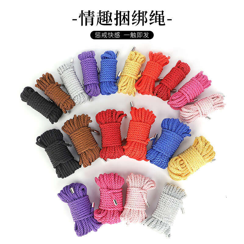 Sex toys SM props Metal head SM binding rope 5 meters 10 meters Sex binding rope Alternative adult products