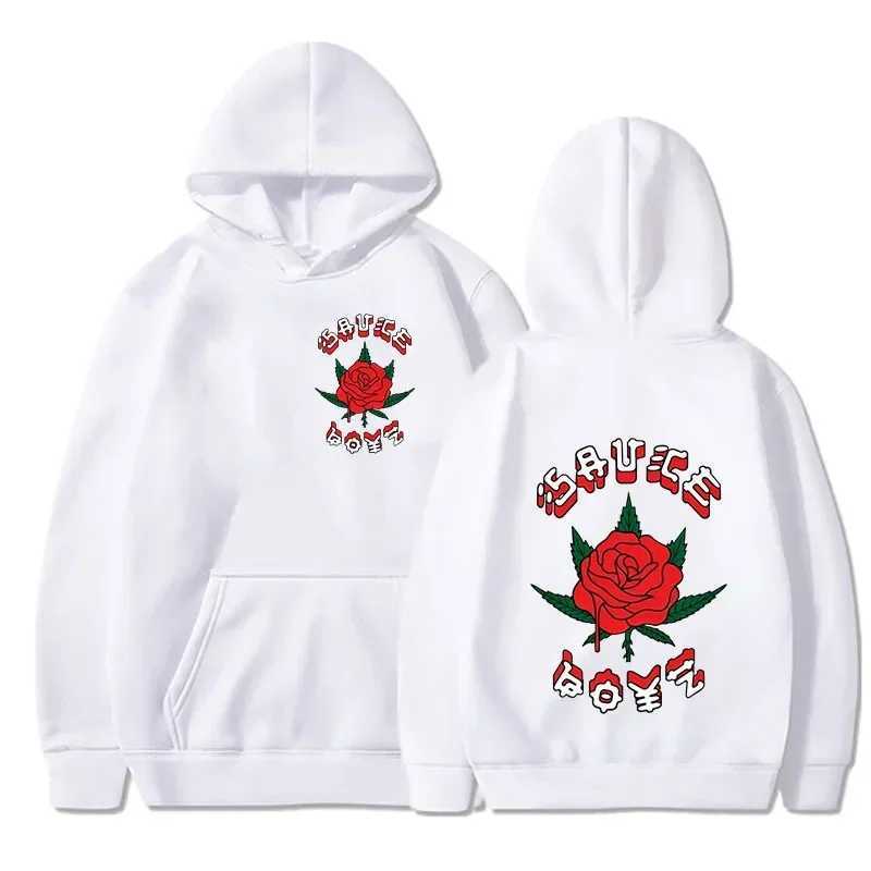Fashion sweatshirt hip-hop hoodie rapper Eladio Carrion Print unisex winter wool streetwear top Sudaderas clothing W240921