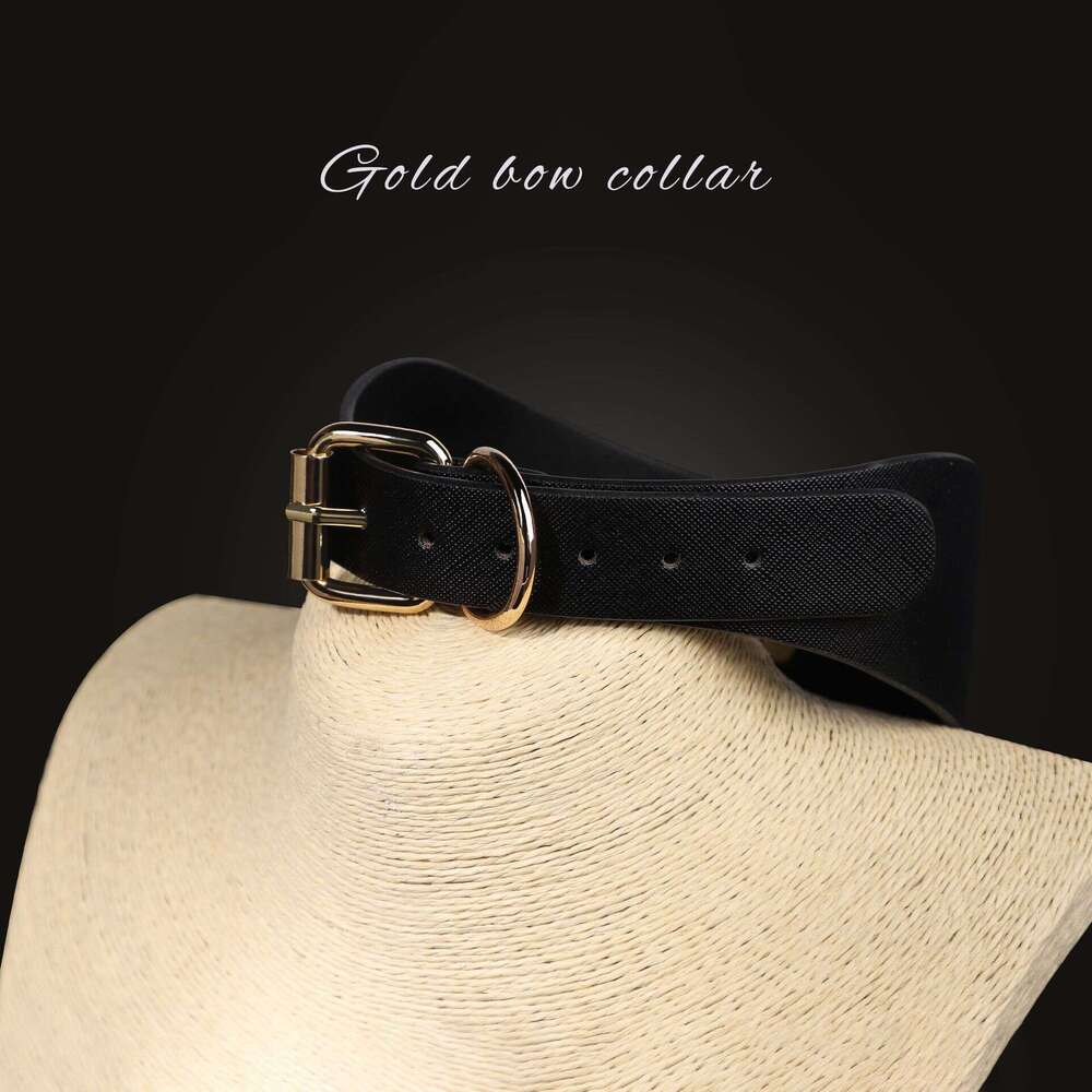 Sex toys SM props bow traction collar SM tuning restraint sex collar female alternative adult products
