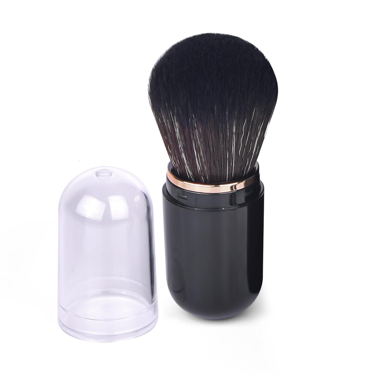 retractable spray gun kabuki brush suitable for all facial makeup and liquid foundation suitable for liquid face cream and foundation makeup aluminum 