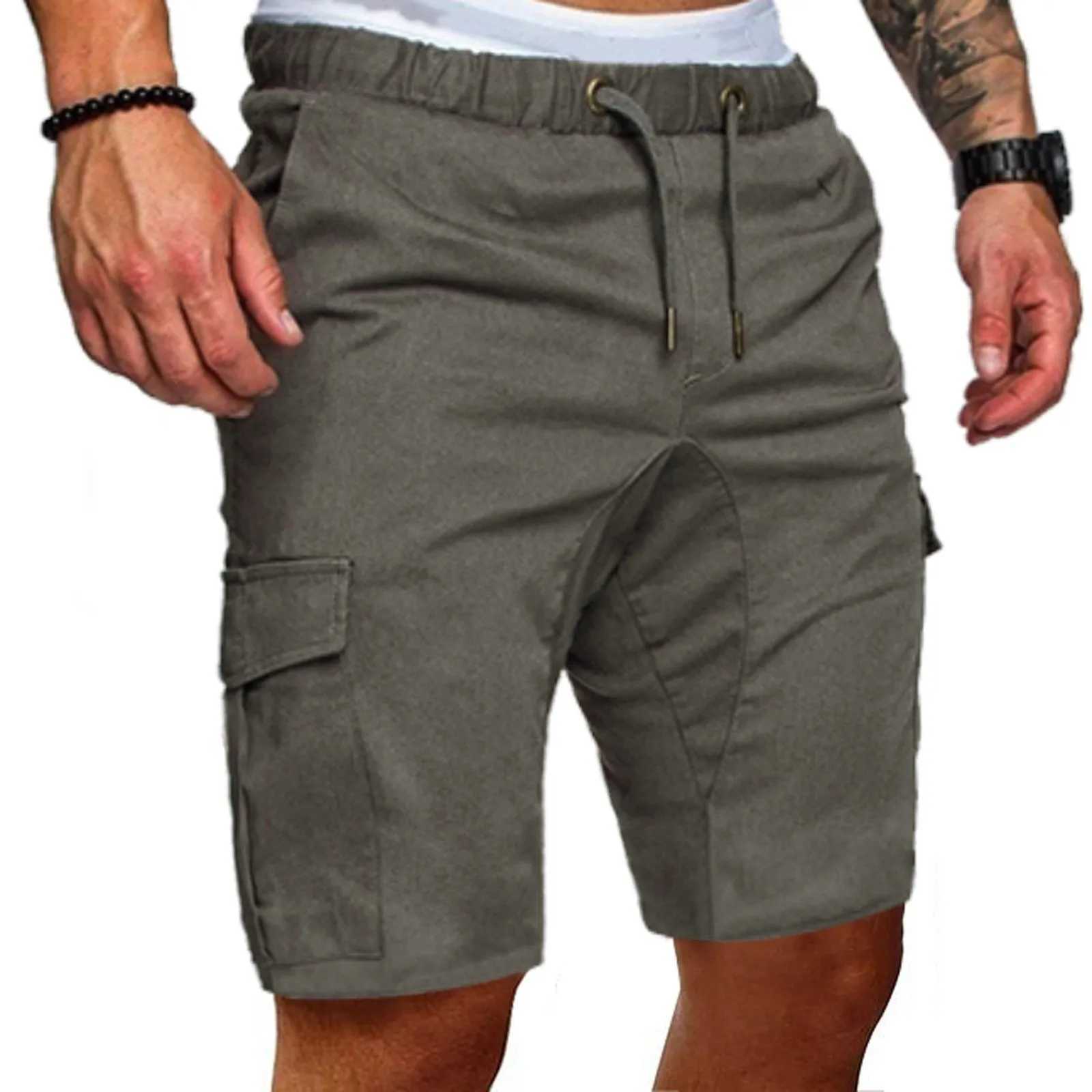 Mens Military Cargo Shorts 2024 Brand New Camouflage Tactical Shorts Men Cotton Loose Work Casual Short Pants Plus SizeX240921
