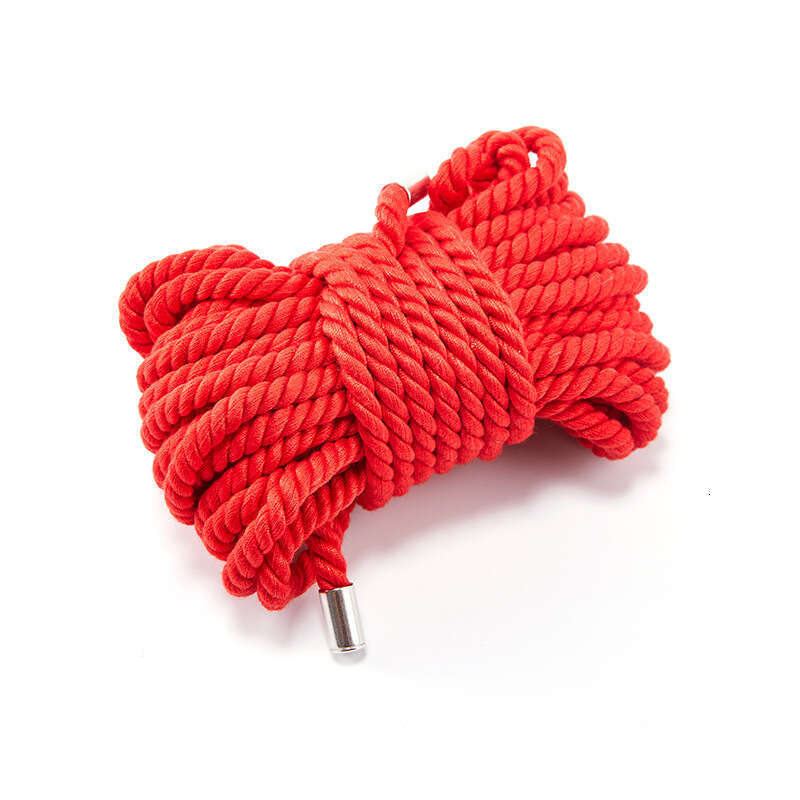 Sex toys SM props training bondage sex binding rope 10 meters metal head SM cotton rope alternative adult products