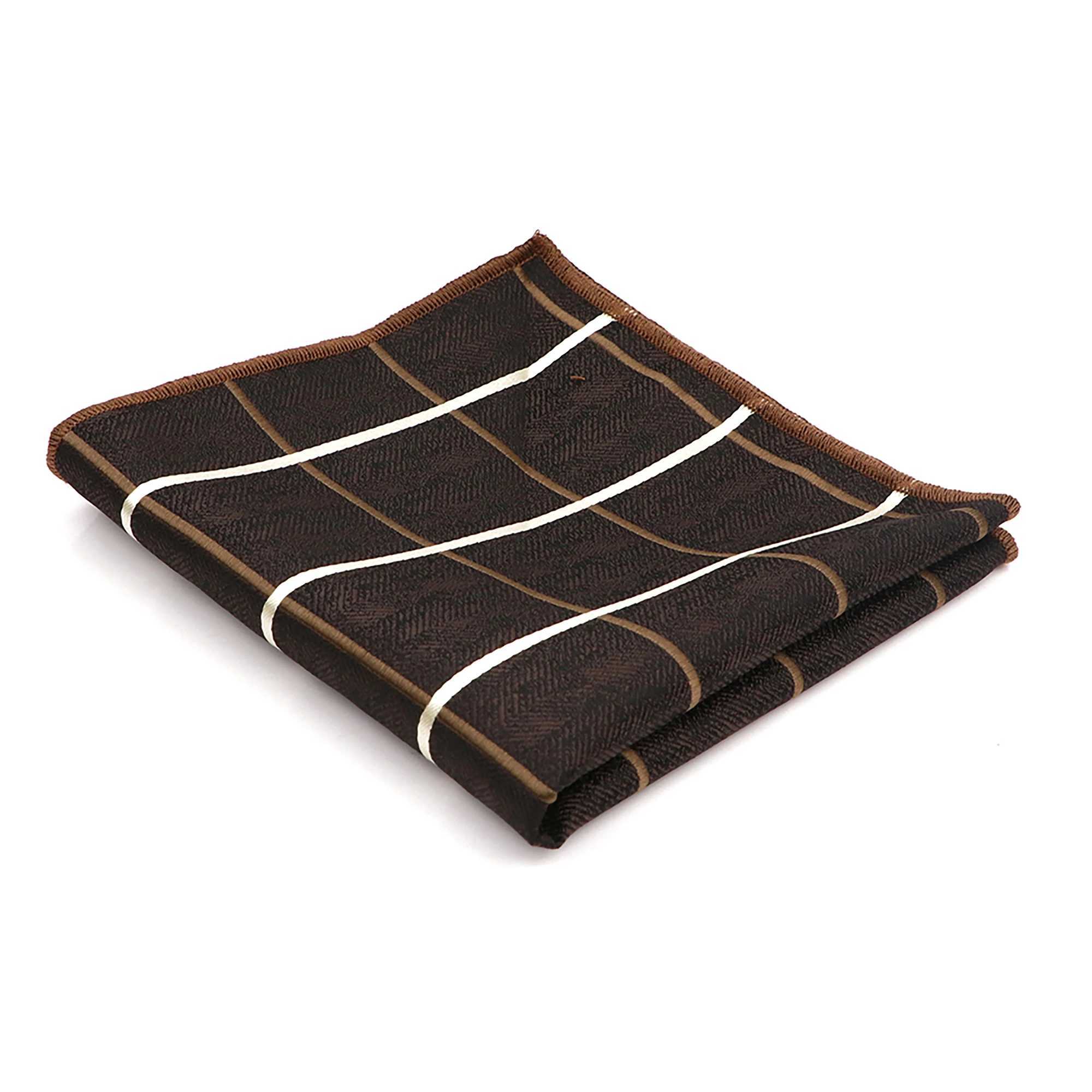 New Style Fashion Mens Pocket Square 25cm Width Blue Green Handkerchiefs Jacquare Striped Floral Hanky Tuxedo Suit AccessoryX240921