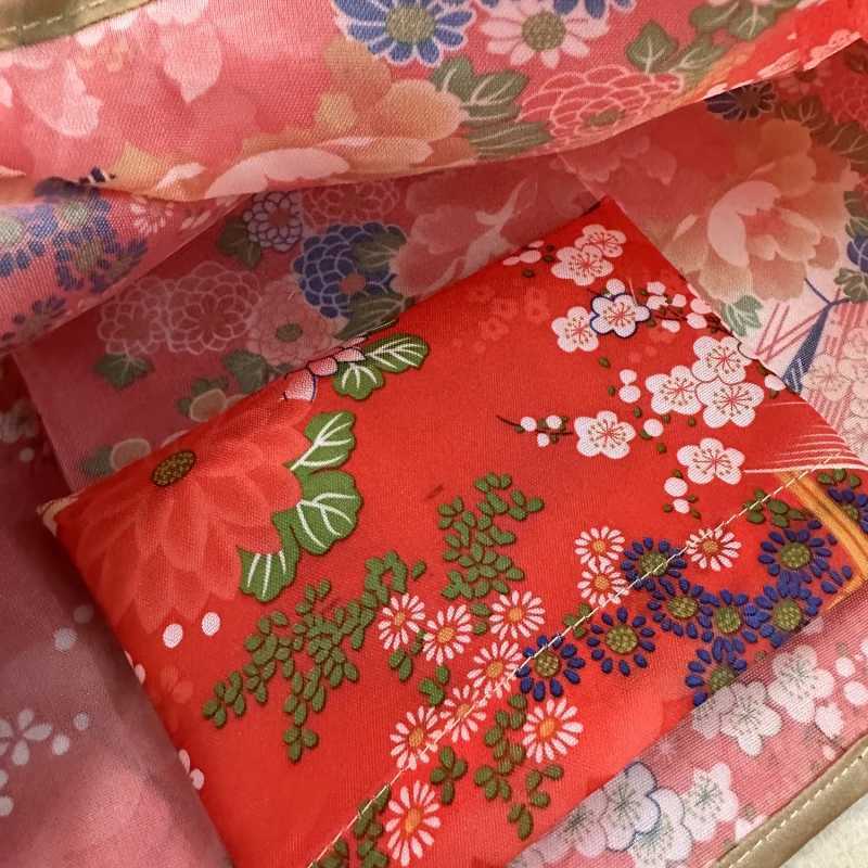 Foldable Shopping Bag Reusable Travel Grocery Bag Eco-Friendly Cute Butterfly Printing Portable Supermarket Tote Shopping Bag Z250224