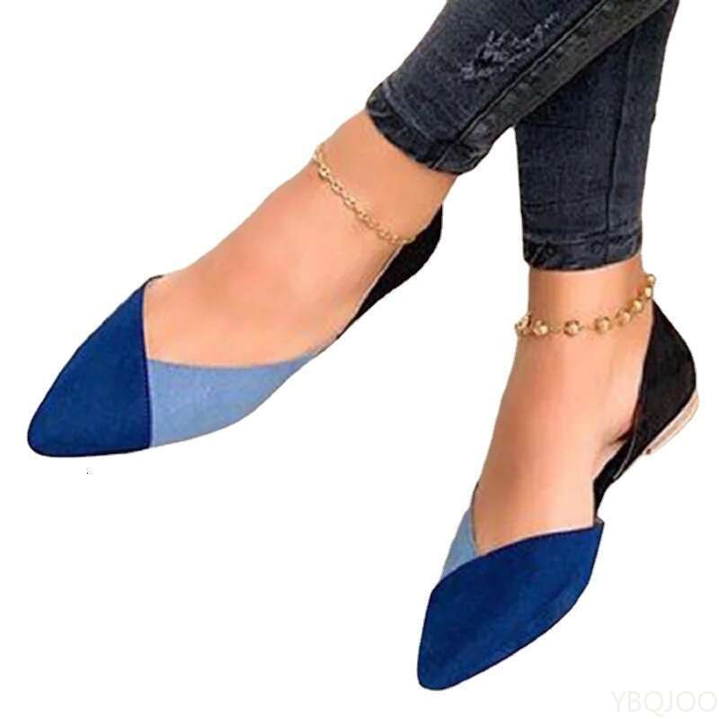 New Arrival Flats Beautiful and Fashion Summer Flat Ballerina Comfortable Casual Women Shoes Size 44