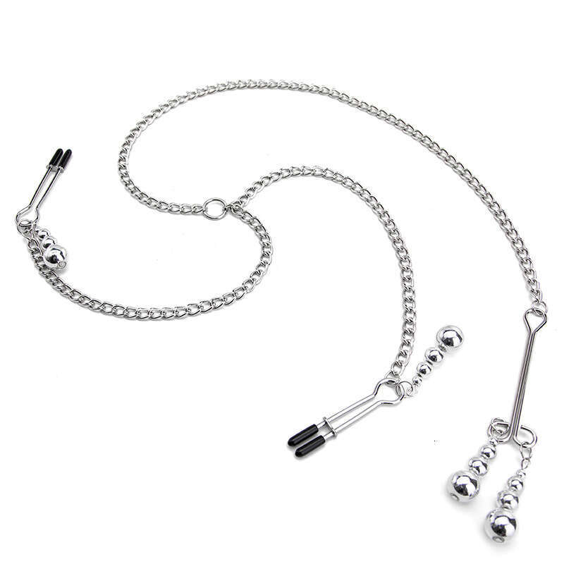Bell breast clip SM female vaginal clip alternative toy sex toy adult breast nipple training punishment tool
