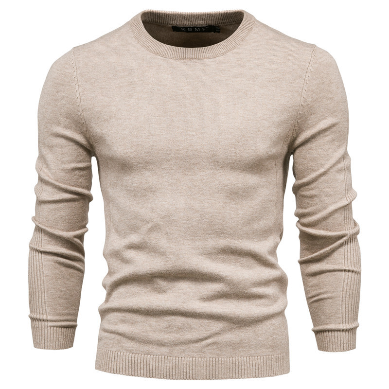 Basic Pullover Round Neck Solid Color Long Sleeved Casual Daily Multicolor Men's Sweater Quality Knitwear