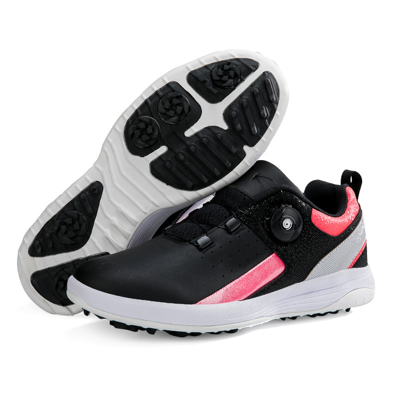 ddmytiger A1069 Straight Golf Sneakers Casual Women's Fixed Nail Through Balloon Children's and Men's Shoes C ddmythur