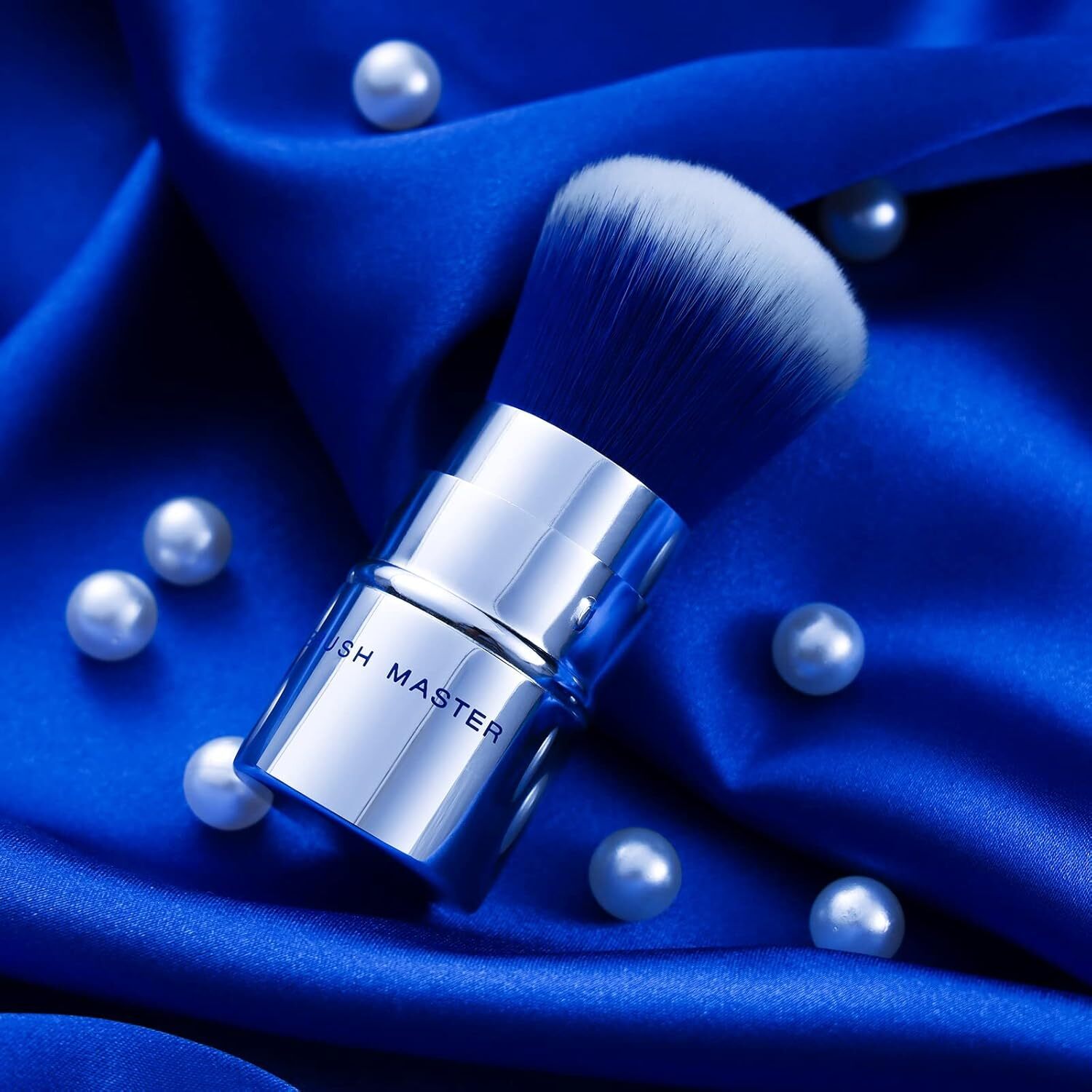 retractable spray gun kabuki brush suitable for all facial makeup and liquid foundation suitable for liquid face cream and foundation makeup aluminum 