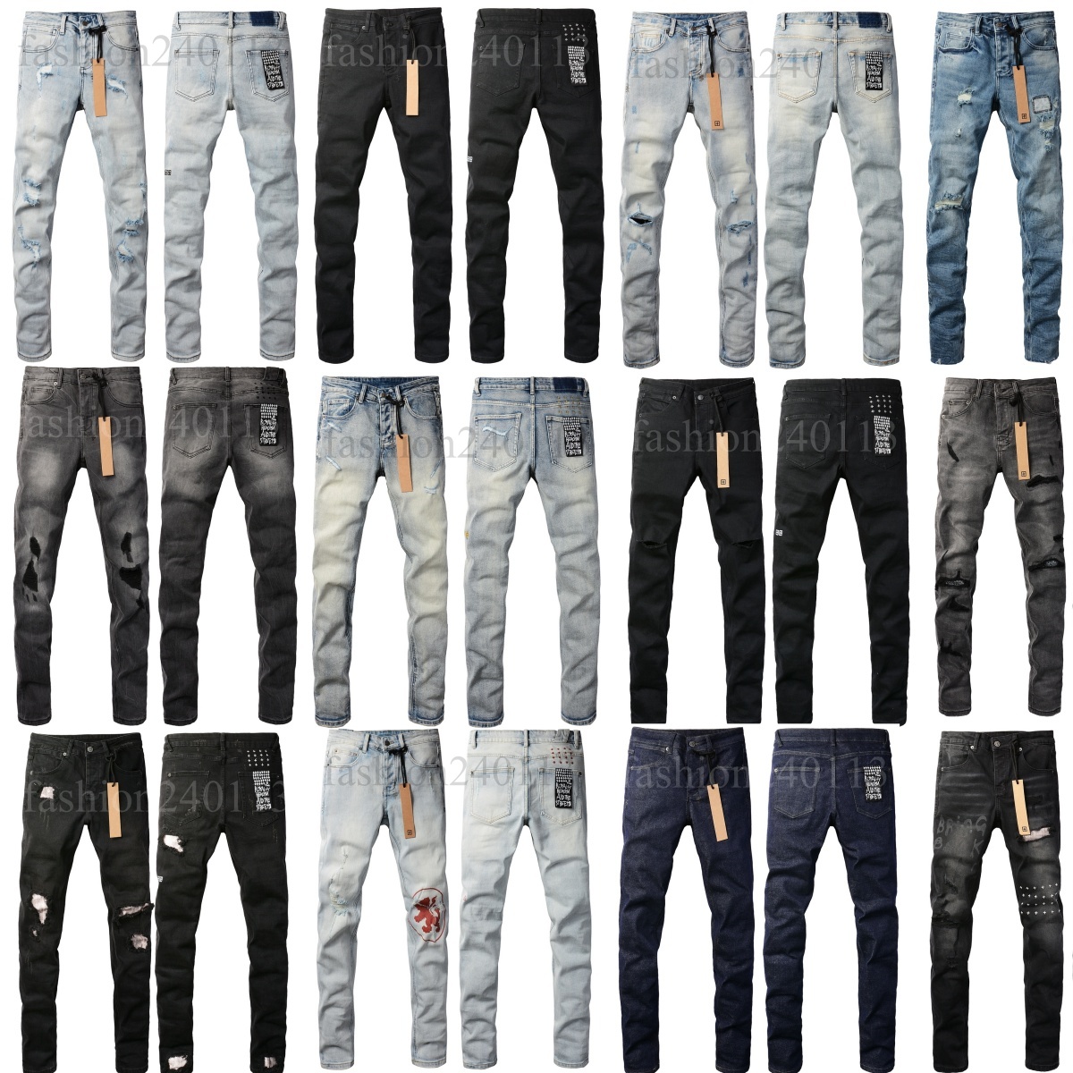 ksubi jeans baggy denim jean kusbi jeans mens pants men hight quality embroidery pants Jean Denim trousers stretch slim fit straight designer jeans for mens clothing