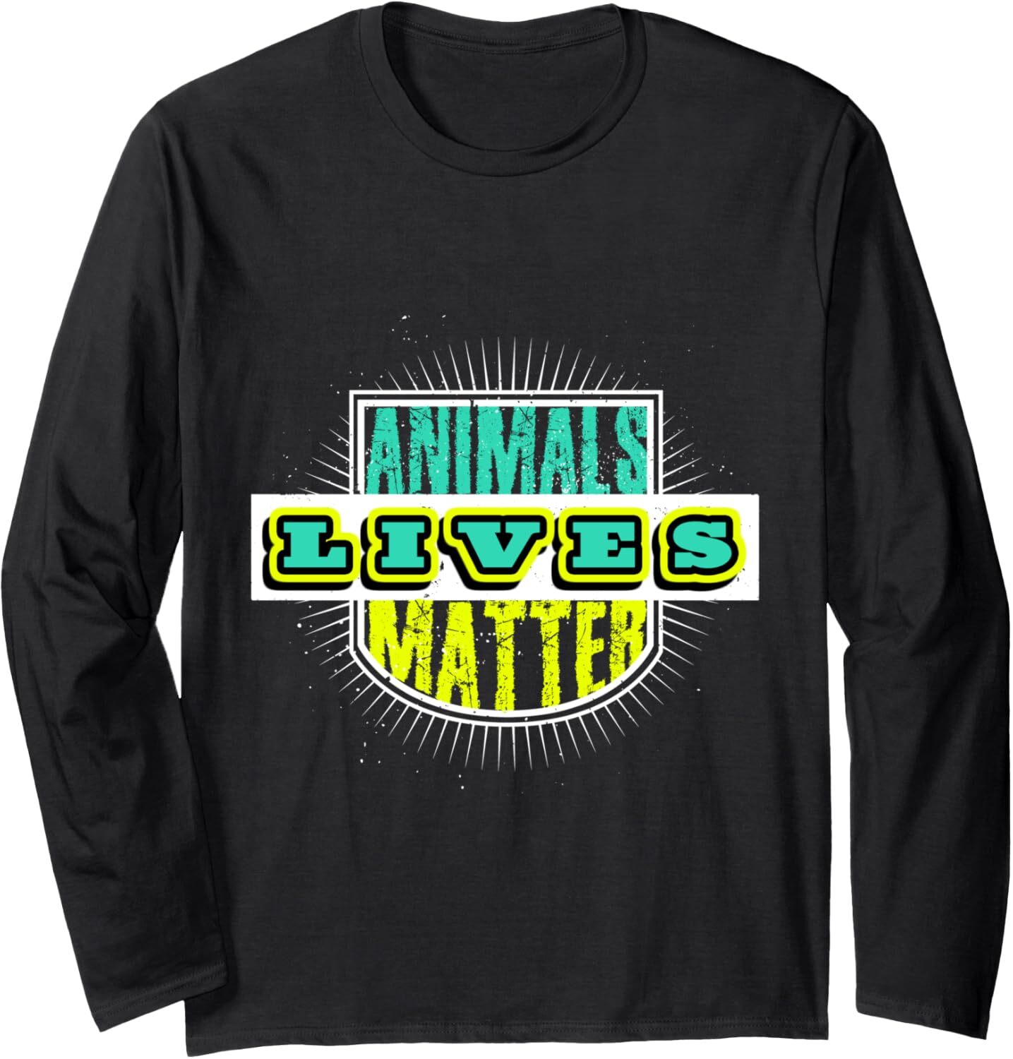 Long Sleeve Shirts for Men sweatshirt Animals Lives Matter Cute Animal Lover Vegan Gift Long Sleeve Tee Streetwear Casual tops clothes