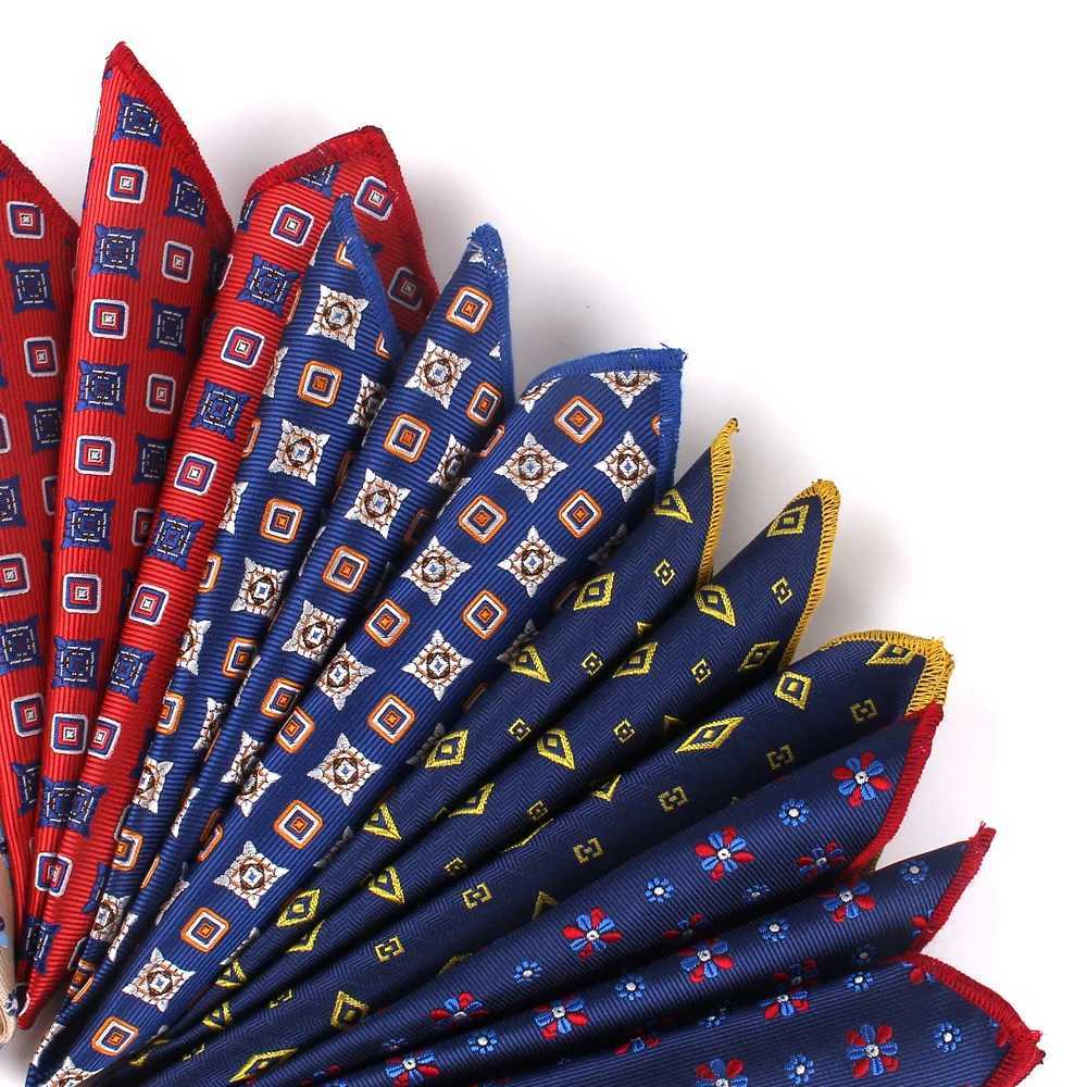 Paisley Pocket Square Floral Handkerchief For Suits 25cm*25cm Hankies For Men Women Brand Suits Pocket Towel HankyX240921