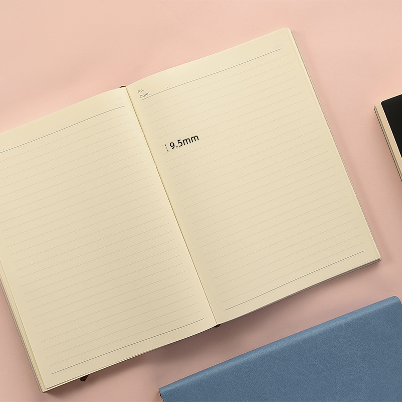 A4PU soft leather notebook, simple business office notepad