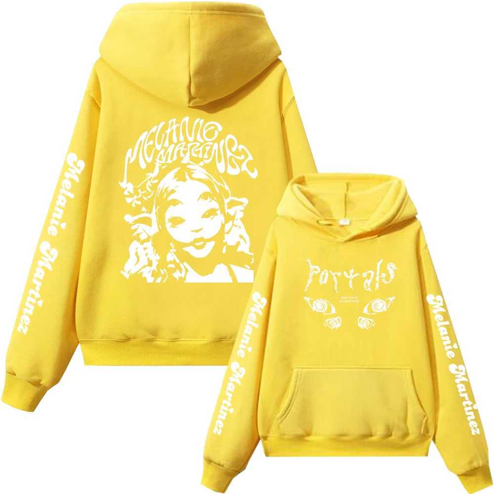 Melanie Martinez Singer Printed Hoodie Mens Hip Hop Hoodie Sportswear Harajuku Pulleys Unisex Sportswear Clothing W240921