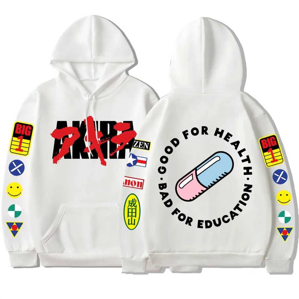 Akira Mens and Womens Hoodies Printed Fashionable Mens and Womens Fashionable Sportswear Autumn and Winter Hoodies W240921