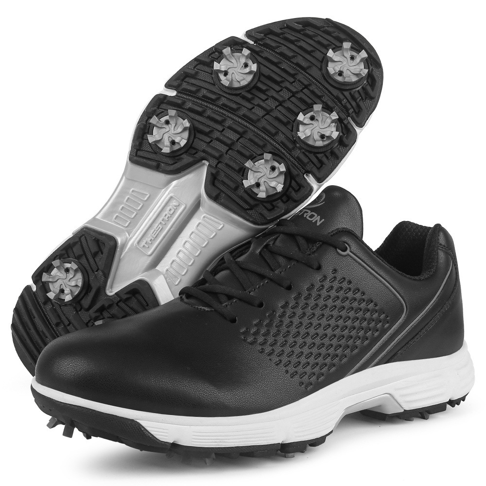 ddmytiger 617 Men's Breathable Activity Nails Laced Golf Sneakers C ddmythur