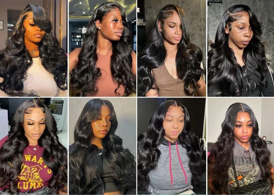 220% Transparent HD Body Wave 5x5 Closure Remy 30 40 Inches 13x6 Front Human Hair Wigs 13x4 Lace Frontal Wig