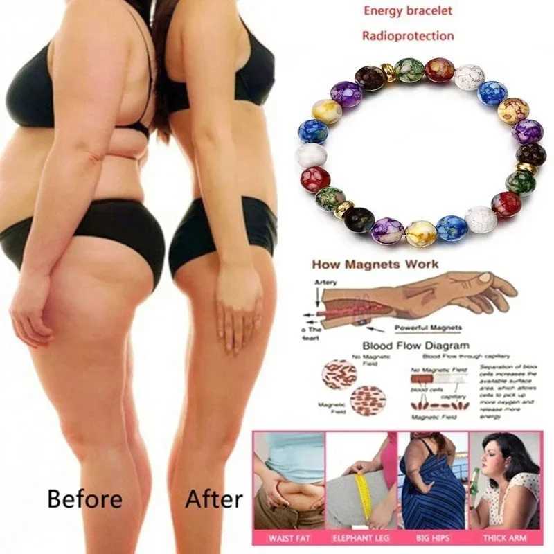 Classic 7 Chakra Beads Bracelet Natural Stone Black Rope Braided Yoga Reiki Healing Balance Bracelets Bangles Meditation GiftsX240921