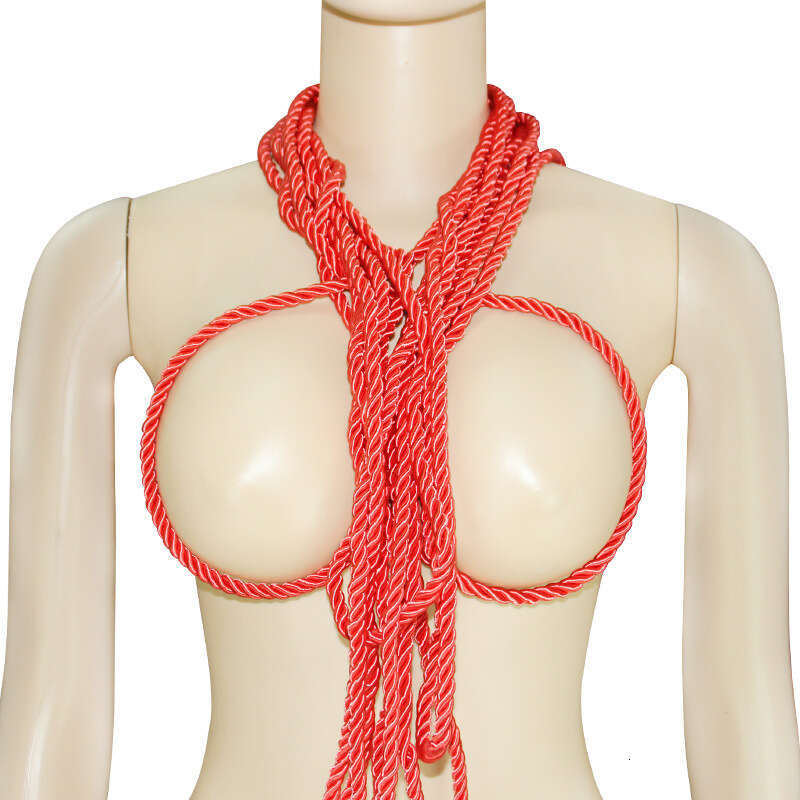 Binding and binding SM props multi-color polyester silk rope 10 meters fun binding rope training female slave adult products