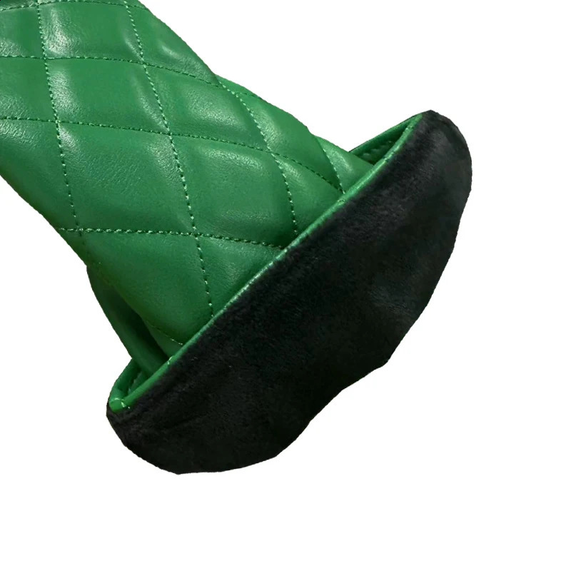 Golf Wood Cover Driver Fairway Hybrid Rhombus Shape Pattern Golf Waterproof Protector Set PU Soft Durable Golf Club Covers 240919