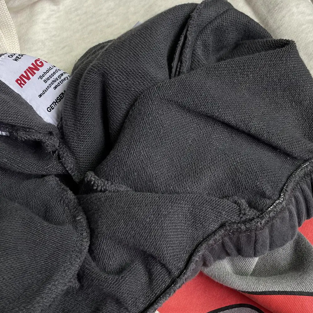 AutumnWinter RRR123 Printed Sports Pants Mens 1 Quality Slow Run Dragging RRR 123 Cotton Badge Trouser 240913