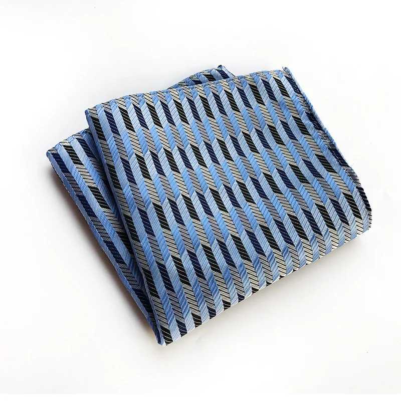 Classic Mens Clothing Accessorie Luxury Silk Pocket Square Handkerchief Polka Dot Hanky for Mens Wedding Business PartyX240921