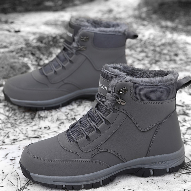 Men's Snow Women's Platform Plus Sneakers Fashion Waterproof Casual free shipping Outdoor Shoes Winter Fur Warm Ankle designer boots Big Siz