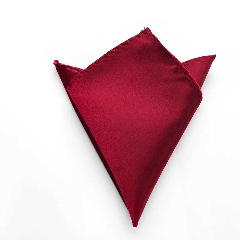 Satin mens handle candy colored mens set pocket square business chest towel Hanji set napkins solid color Hanji W240921