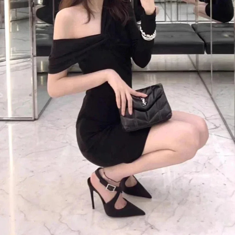 Super High Heels womens shoes sexy Pointed Toe wedding dress womens pump black red pink rubber sole thin boot pump 240919