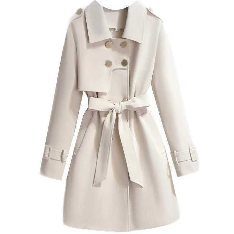 Spring Autumn Trench Coat Women 2024 New Korean Fashion Loose Long Casual Windbreaker Female Coat Outerwear Overcoat TopsX240921