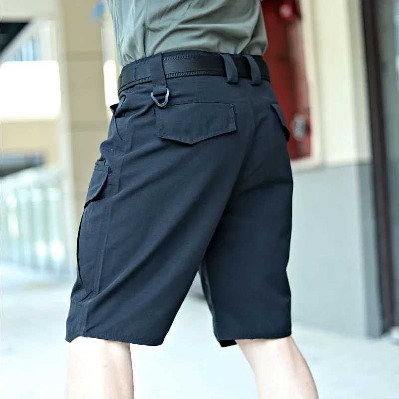 Mens shorts summer Tactical Cargo Shorts Quick Dry Man Trousers Wear-resistant Breathable Beach ShortsX240921