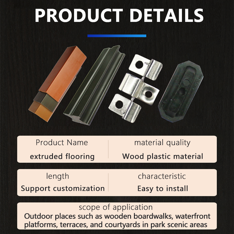 flooring edging skirting board solid plastic wood flooring keel plastic stainless steel buckle screw accessories