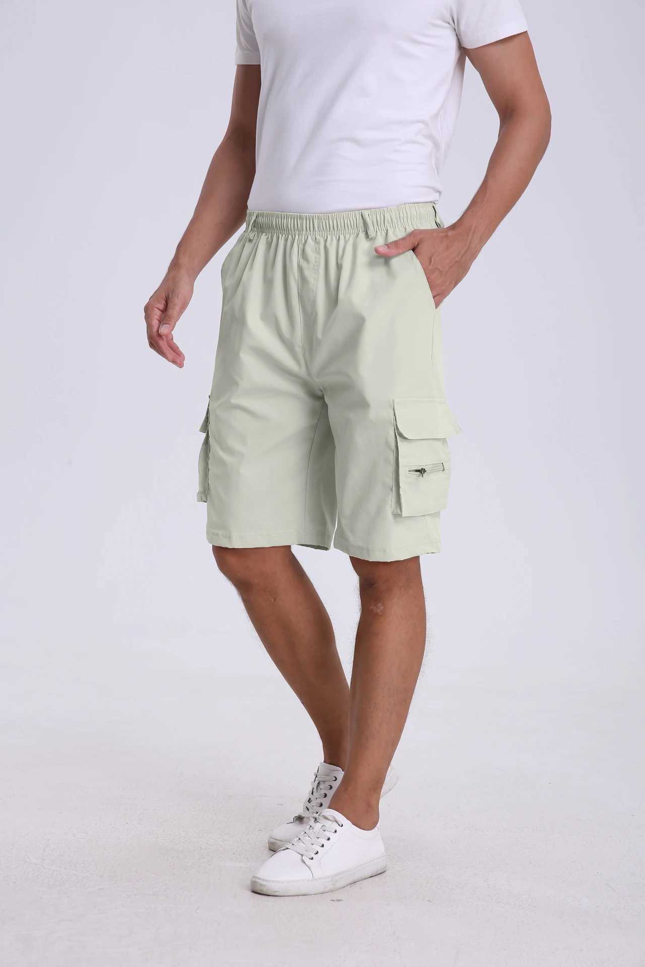 Mens Military Cargo Shorts Big Multi Pocket Sports Casual Outdoor Hiking Relaxed Fit Cotton Shorts Trousers Plus Size for MaleX240921
