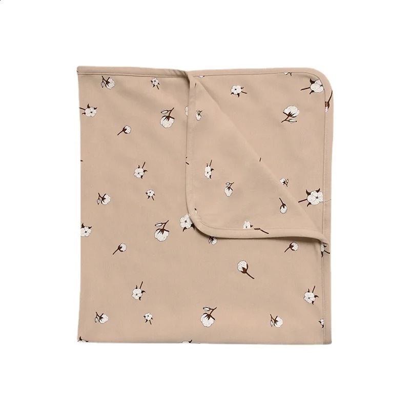 born Childrens Baby Boys and Girls Blankets Cute Cotton Swadling Soft born Baby Cart Blankets 240920