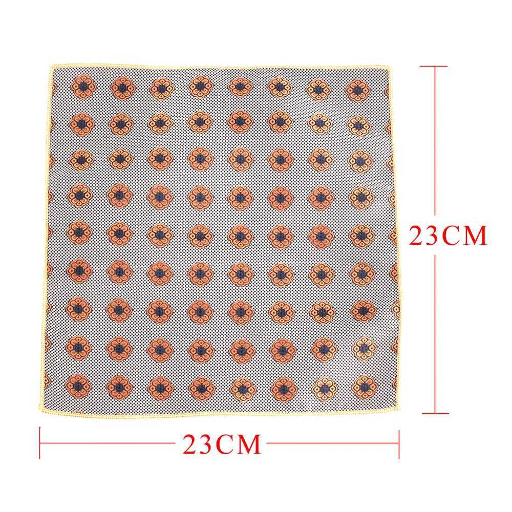 New Suits Pocket Square For Men Women Flower Chest Towel Hanky Gentlemen Hankies Mens Handkerchief Wedding Pocket Towel GiftsX240921
