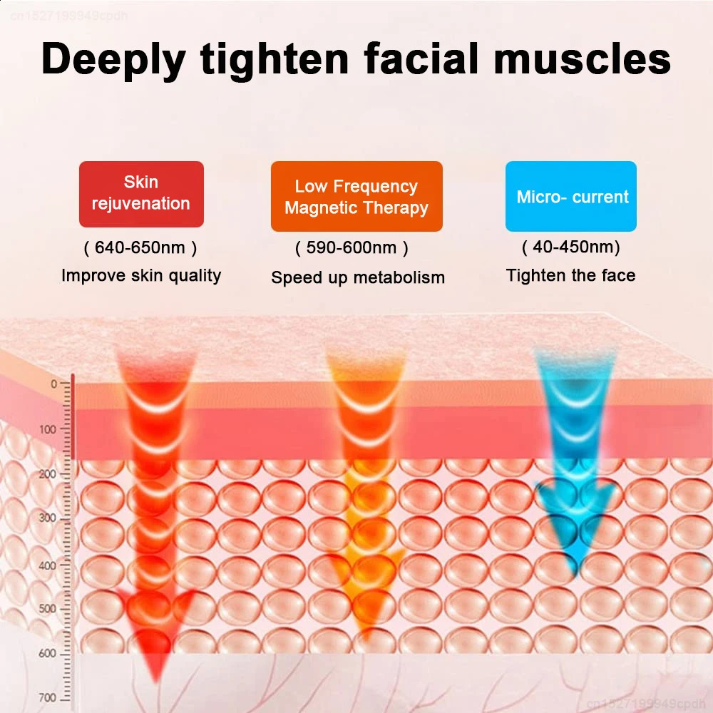 EMS Microcurrent Massager Muscle Stimulator Face Lifting Anti Wrinkle Double Chin Remover 240911
