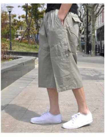 Mens Shorts Army Green Cargo Shorts Men Cotton Summer Casual Shorts Bermudas Tactical Short Pants Plus Size 7XL 8XL 9XL 10XLX240921