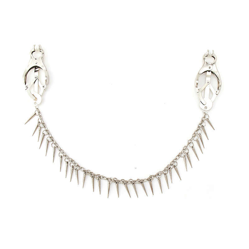 S Adult Alternative Breast M Mimi Butterfly Clamp Hand Press Butterfly Elastic Clamp Adult Sexual Pleasure Adjustment Toy